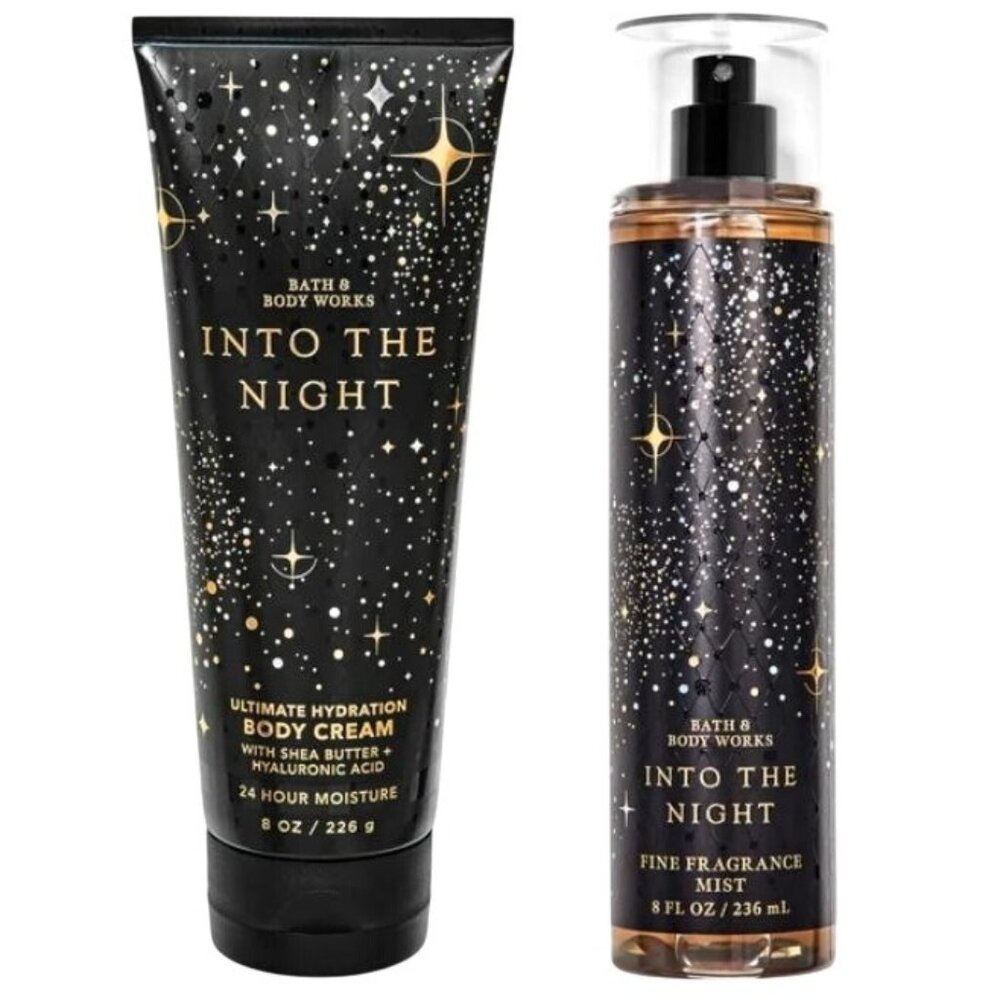Bath & Body Works Into The Night‎ Ultimate Hydration Body Cream & Fine Fragrance